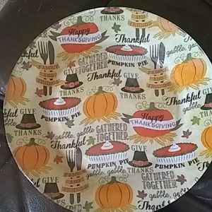 Thanksgiving plate